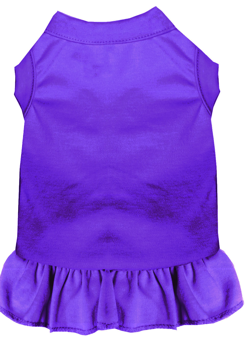 Plain Pet Dress Purple XL